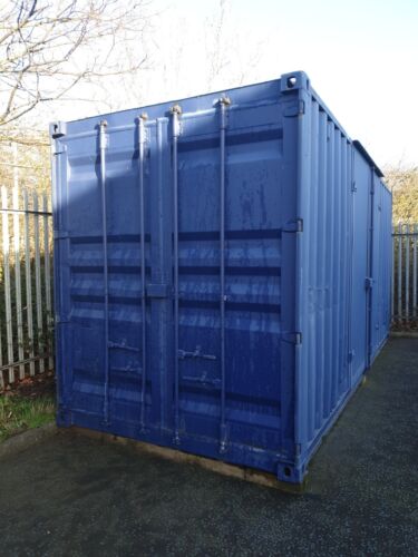 20Ft Shipping Container 20Ft x 8 5Ft With Additional Side 8Ft Panel Side Doors